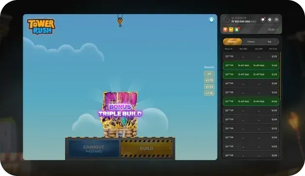 Die Bonus-Etagen im Detail Tower Rush slot
